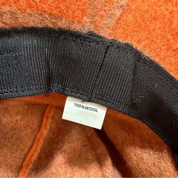 Check Wool Bucket Hat Women One Size Fall Autumn - Picture 4 of 6
